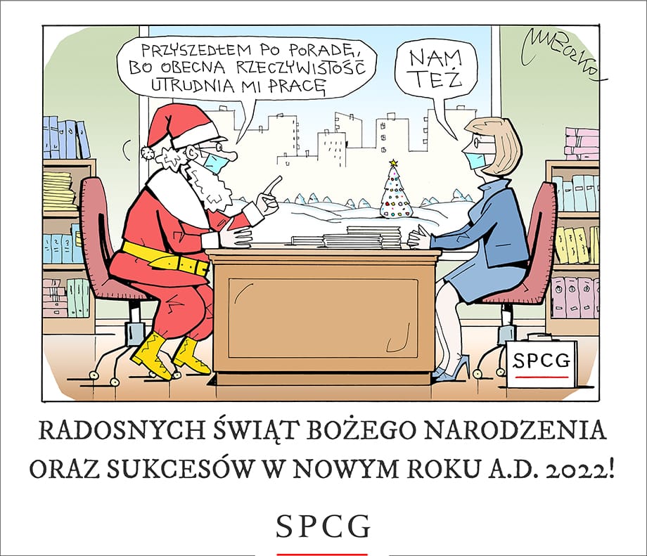 Kartka świąteczna SPCG by Andrzej Mleczko